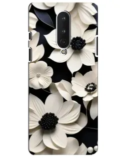 Чехол для OnePlus 8 с картинкой «Объемные белые цветы» Чехол для OnePlus 8 с картинкой «Объемные белые цветы»