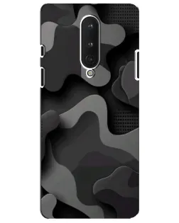 Чехол для OnePlus 8 с картинкой «Темный абстрактный камуфляж» Чехол для OnePlus 8 с картинкой «Темный абстрактный камуфляж»