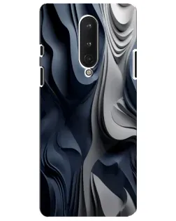 Чехол для OnePlus 8 с картинкой «Объемные синие складки» Чехол для OnePlus 8 с картинкой «Объемные синие складки»
