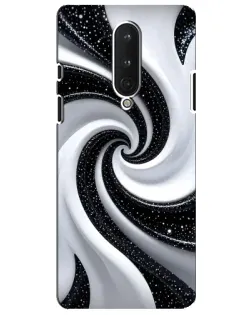 Чехол для OnePlus 8 с картинкой «Черно-белая спираль» Чехол для OnePlus 8 с картинкой «Черно-белая спираль»