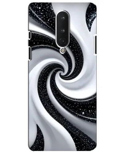 Чехол для OnePlus 8 с картинкой «Черно-белая спираль» Чехол для OnePlus 8 с картинкой «Черно-белая спираль»