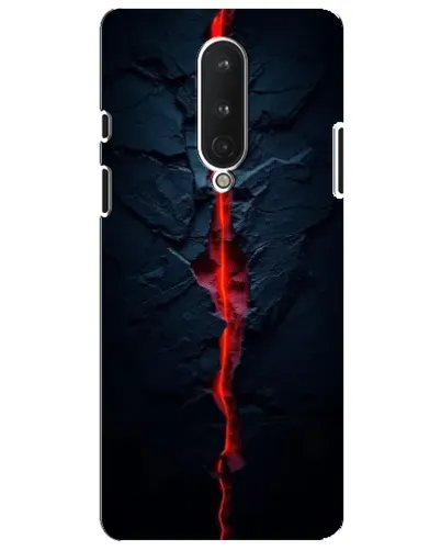 Чехол для OnePlus 8 с картинкой «Kрасная лавовая трещина» Чехол для OnePlus 8 с картинкой «Kрасная лавовая трещина»