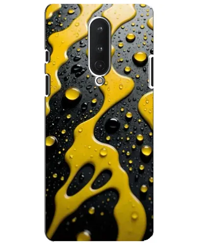Чехол для OnePlus 8 с картинкой «Жидкое желтое золото» Чехол для OnePlus 8 с картинкой «Жидкое желтое золото»