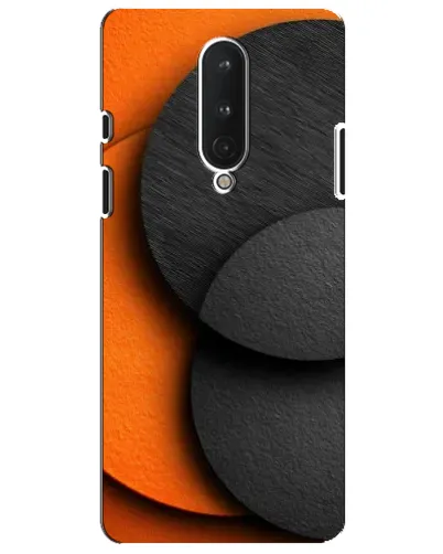 Чехол для OnePlus 8 с картинкой «Геометрия оранжевых кругов» Чехол для OnePlus 8 с картинкой «Геометрия оранжевых кругов»