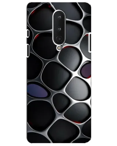Чехол для OnePlus 8 с картинкой «Объемная темная решетка» Чехол для OnePlus 8 с картинкой «Объемная темная решетка»