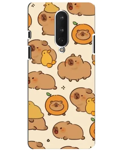 Чохол для OnePlus 8 з картинкою «Капібари з апельсинами» Чохол для OnePlus 8 з картинкою «Капібари з апельсинами»