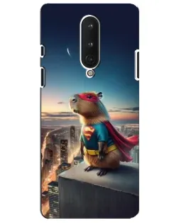 Чохол для OnePlus 8 з картинкою «Капі-мен супергерой»