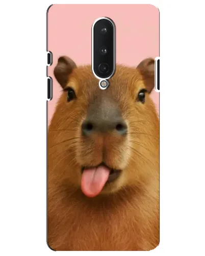 Чохол для OnePlus 8 з картинкою «Капібара з язиком» Чохол для OnePlus 8 з картинкою «Капібара з язиком»