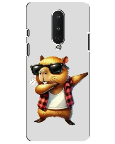 Чохол для OnePlus 8 з картинкою «Капібара репер даб» Чохол для OnePlus 8 з картинкою «Капібара репер даб»
