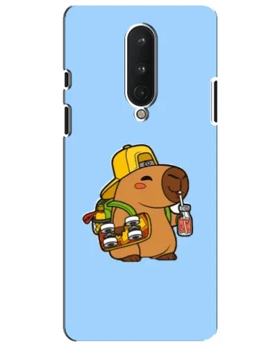 Чохол для OnePlus 8 з картинкою «Капібара на скейті» Чохол для OnePlus 8 з картинкою «Капібара на скейті»