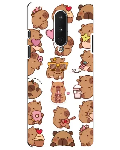 Чохол для OnePlus 8 з картинкою «Стікерпак з капібарами» Чохол для OnePlus 8 з картинкою «Стікерпак з капібарами»