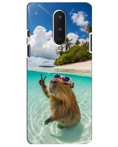 Чохол для OnePlus 8 з картинкою «Капібара на морі» Чохол для OnePlus 8 з картинкою «Капібара на морі»