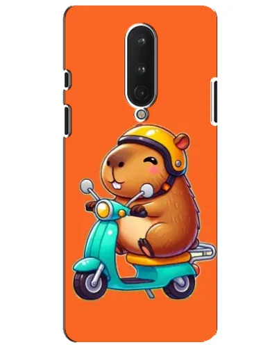 Чохол для OnePlus 8 з картинкою «Капібара на скутері» Чохол для OnePlus 8 з картинкою «Капібара на скутері»