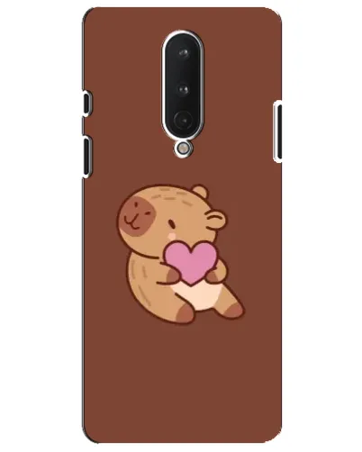 Чохол для OnePlus 8 з картинкою «Капібара з серцем» Чохол для OnePlus 8 з картинкою «Капібара з серцем»