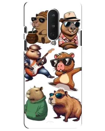 Чохол для OnePlus 8 з картинкою «Круті капібари музиканти» Чохол для OnePlus 8 з картинкою «Круті капібари музиканти»