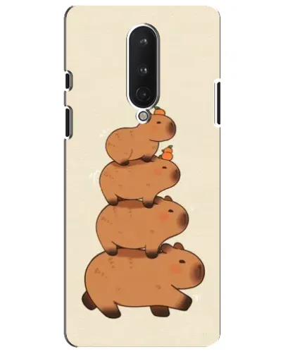 Чохол для OnePlus 8 з картинкою «Вежа з капібар» Чохол для OnePlus 8 з картинкою «Вежа з капібар»