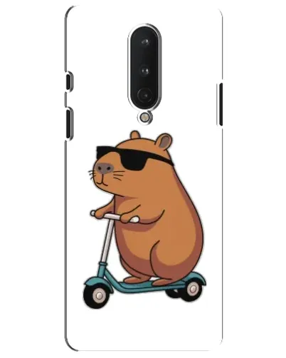 Чохол для OnePlus 8 з картинкою «Капібара на самокаті» Чохол для OnePlus 8 з картинкою «Капібара на самокаті»