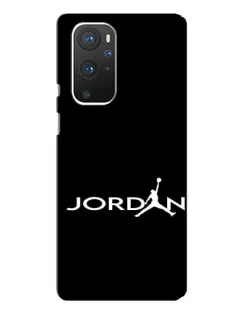 Чехол для OnePlus 9 Pro с картинкой «Jordan White Logo»