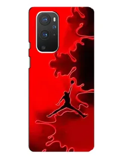 Чехол для OnePlus 9 Pro с картинкой «Jordan Red Smoke»