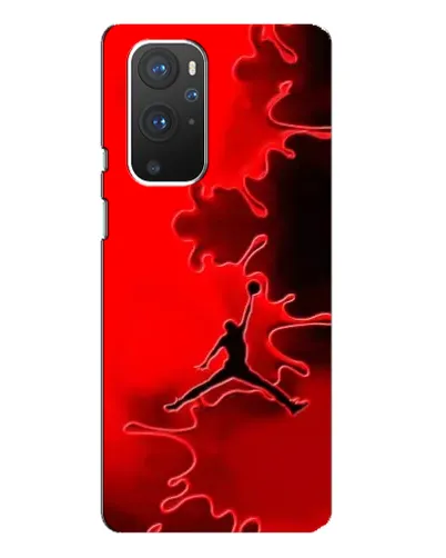 Чехол для OnePlus 9 Pro с картинкой «Jordan Red Smoke»