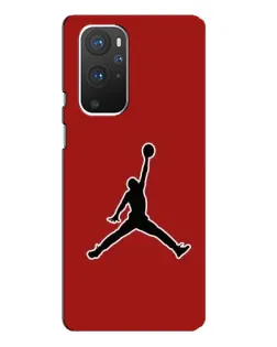 Чехол для OnePlus 9 Pro с картинкой «Jordan Red Back»