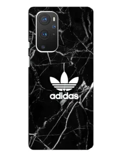 Чехол для OnePlus 9 Pro с картинкой «Белый мрамор Adidas»