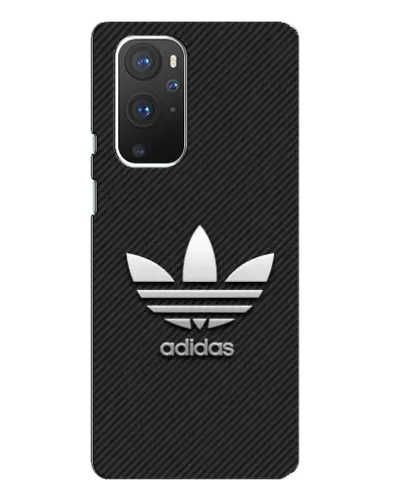 Чехол для OnePlus 9 Pro с картинкой «Adidas Карбоновая текстура»