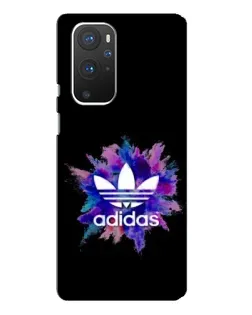 Чехол для OnePlus 9 Pro с картинкой «Взрыв красок Adidas»