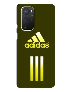 Чехол для OnePlus 9 Pro с картинкой «Оливковый градиент Adidas»