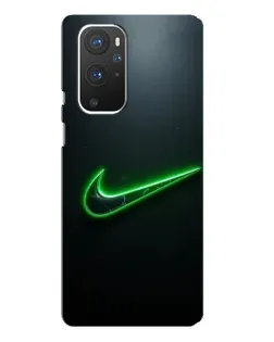 Чехол для OnePlus 9 Pro с картинкой «Неоновый контур Nike» Чехол для OnePlus 9 Pro с картинкой «Неоновый контур Nike»
