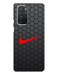 Чехол для OnePlus 9 Pro с картинкой «Nike — карбоновая сетка» Чехол для OnePlus 9 Pro с картинкой «Nike — карбоновая сетка»