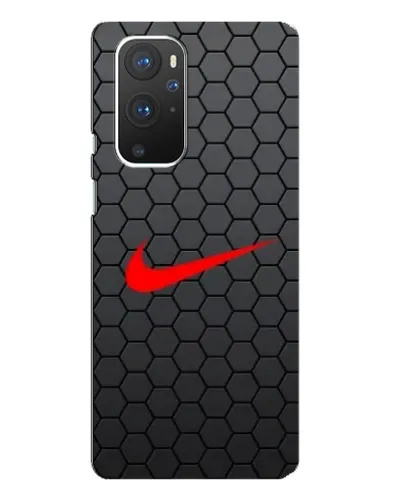 Чехол для OnePlus 9 Pro с картинкой «Nike — карбоновая сетка»