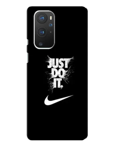 Чехол для OnePlus 9 Pro с картинкой «Текстовый принт Nike»