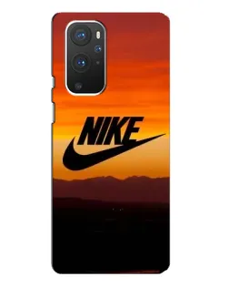 Чехол для OnePlus 9 Pro с картинкой «Nike — вечерний горизонт»