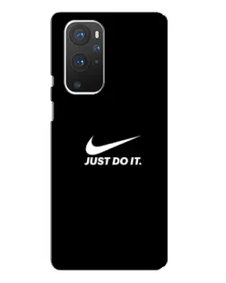 Чехол для OnePlus 9 Pro с картинкой «Минимализм от Nike»