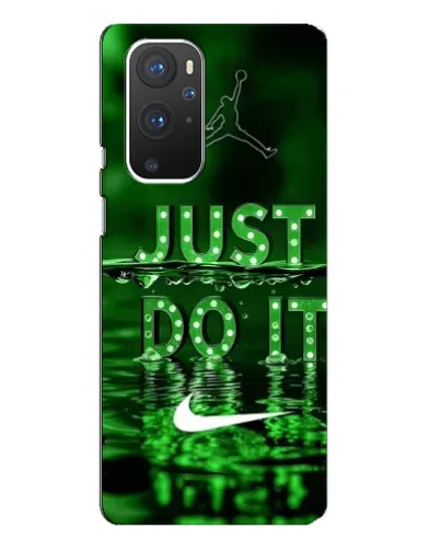Чехол для OnePlus 9 Pro с картинкой «Зеленый неоновый Nike»