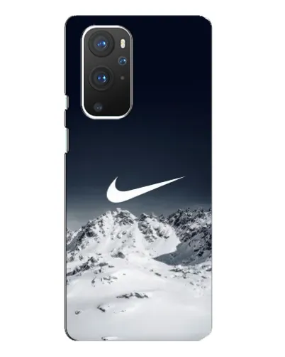 Чехол для OnePlus 9 Pro с картинкой «Nike — зимние горы»