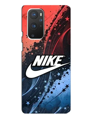 Чехол для OnePlus 9 Pro с картинкой «Градиентный принт Найк»