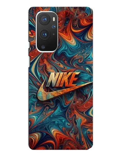 Чехол для OnePlus 9 Pro с картинкой «Nike в абстракции»