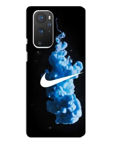 Чехол для OnePlus 9 Pro с картинкой «Nike и синий дым»