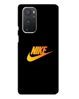 Чехол для OnePlus 9 Pro с картинкой «Золотой логотип Nike»