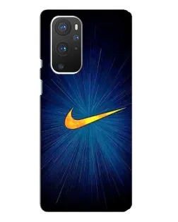 Чохол для OnePlus 9 Pro з картинкою «Синій пульс Nike»