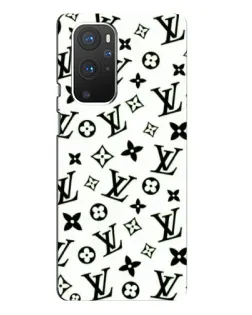 Чехол для OnePlus 9 Pro с картинкой «Монохромный хаос LV»