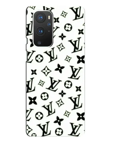 Чехол для OnePlus 9 Pro с картинкой «Монохромный хаос LV»