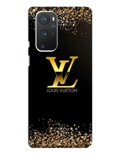 Чехол для OnePlus 9 Pro с картинкой «LV — золотые искры»