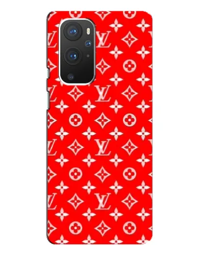 Чехол для OnePlus 9 Pro с картинкой «Яркий паттерн LV»