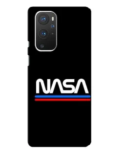 Чехол для OnePlus 9 Pro с картинкой «NASA — классика Red Blue» Чехол для OnePlus 9 Pro с картинкой «NASA — классика Red Blue»