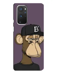 Чехол для OnePlus 9 Pro с картинкой «Bored Ape в кепке»