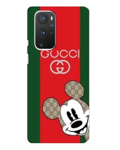 Чохол для OnePlus 9 Pro з картинкою «Gucci — смуги та Міккі» Чохол для OnePlus 9 Pro з картинкою «Gucci — смуги та Міккі»