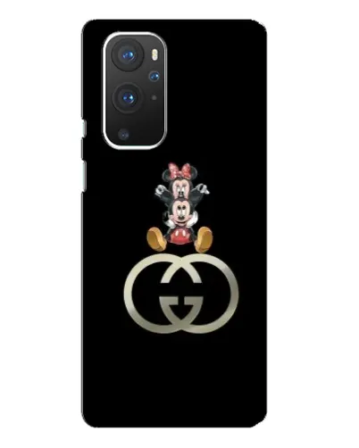 Чохол для OnePlus 9 Pro з картинкою «Мінні Маус на лого» Чохол для OnePlus 9 Pro з картинкою «Мінні Маус на лого»